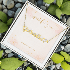 Heart Name Necklace