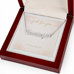Heart Name Necklace