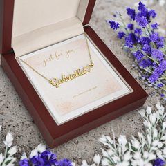 Heart Name Necklace
